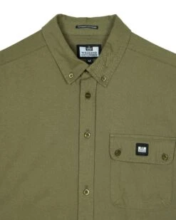 Weekend Offender Postiano Ranger Shirt Dark Khaki 11 Weekend Offender Postiano Ranger Shirt Dark Khaki -Weekend Offender SHAW22 01 POSTIANO DARK KHAKI 7005