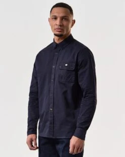 Weekend Offender Postiano Casual Ranger Shirt Navy -Weekend Offender SHAW2201 POSTIANO NAVY 7576