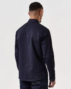 Weekend Offender Postiano Casual Ranger Shirt Navy -Weekend Offender SHAW2201 POSTIANO NAVY 7578