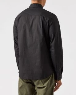 Weekend Offender Janeret Shirt Black -Weekend Offender SHAW2304 JANERET BLACK 0493