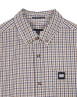Weekend Offender Joyce Poplin Shirt House Check -Weekend Offender SHSS23 02 JOYCE CHECK 5935