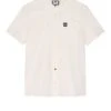 Weekend Offender Borak Short Sleeve Shirt White