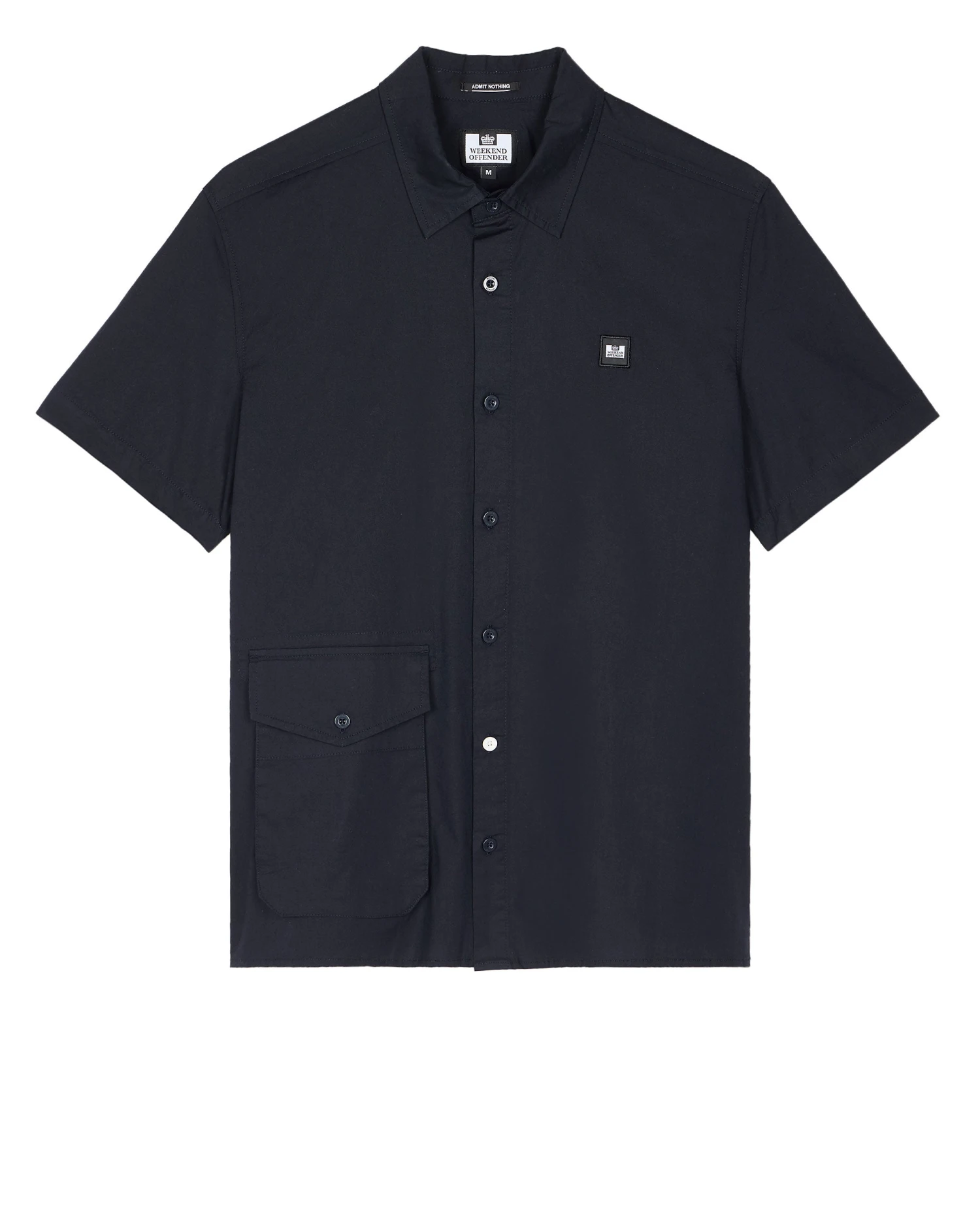 Weekend Offender Barboza Pocket Shirt Navy 1 Weekend Offender Barboza Pocket Shirt Navy