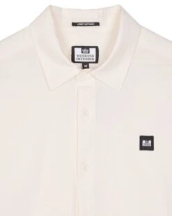 Weekend Offender Barboza Pocket Shirt White -Weekend Offender SHSS2408 BARBOZA WHITE 11744