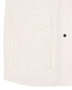 Weekend Offender Barboza Pocket Shirt White -Weekend Offender SHSS2408 BARBOZA WHITE 11745