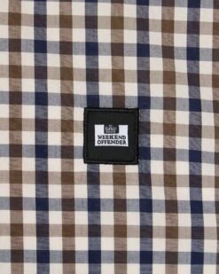 Weekend Offender Lisbon Shirt Mid House Check -Weekend Offender SHSS2410 LISBON MID HOUSE CHECK 2509