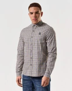 Weekend Offender Lisbon Shirt Mid House Check -Weekend Offender SHSS2410 LISBON MID HOUSE CHECK 4715 MODEL