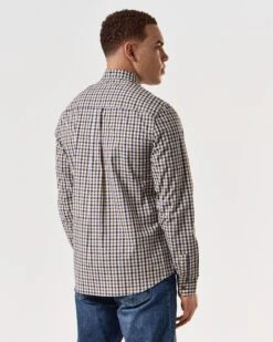Weekend Offender Lisbon Shirt Mid House Check -Weekend Offender SHSS2410 LISBON MID HOUSE CHECK 4716 MODEL