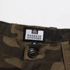 Weekend Offender New Jersey Cargo Shorts Camou -Weekend Offender SS21 STSS21 14 NEW JERSEY CAMOU DETAIL 1