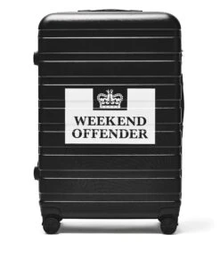 Weekend Offender Suitcase Large Black -Weekend Offender SS25 LUGGAGE LARGE 1879