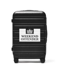 Weekend Offender Suitcase Medium Black -Weekend Offender SS25 LUGGAGE MEDIUM 1900