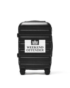 Weekend Offender Cabin Case Black -Weekend Offender SS25 LUGGAGE SMALL 1911