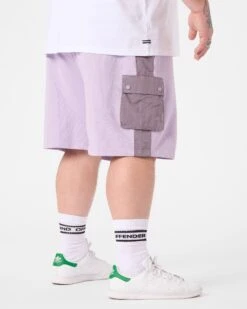 Weekend Offender Pink Sands Jogger Shorts Wisteria - Plus Size -Weekend Offender ST PINK SANDS WISTERIA5346