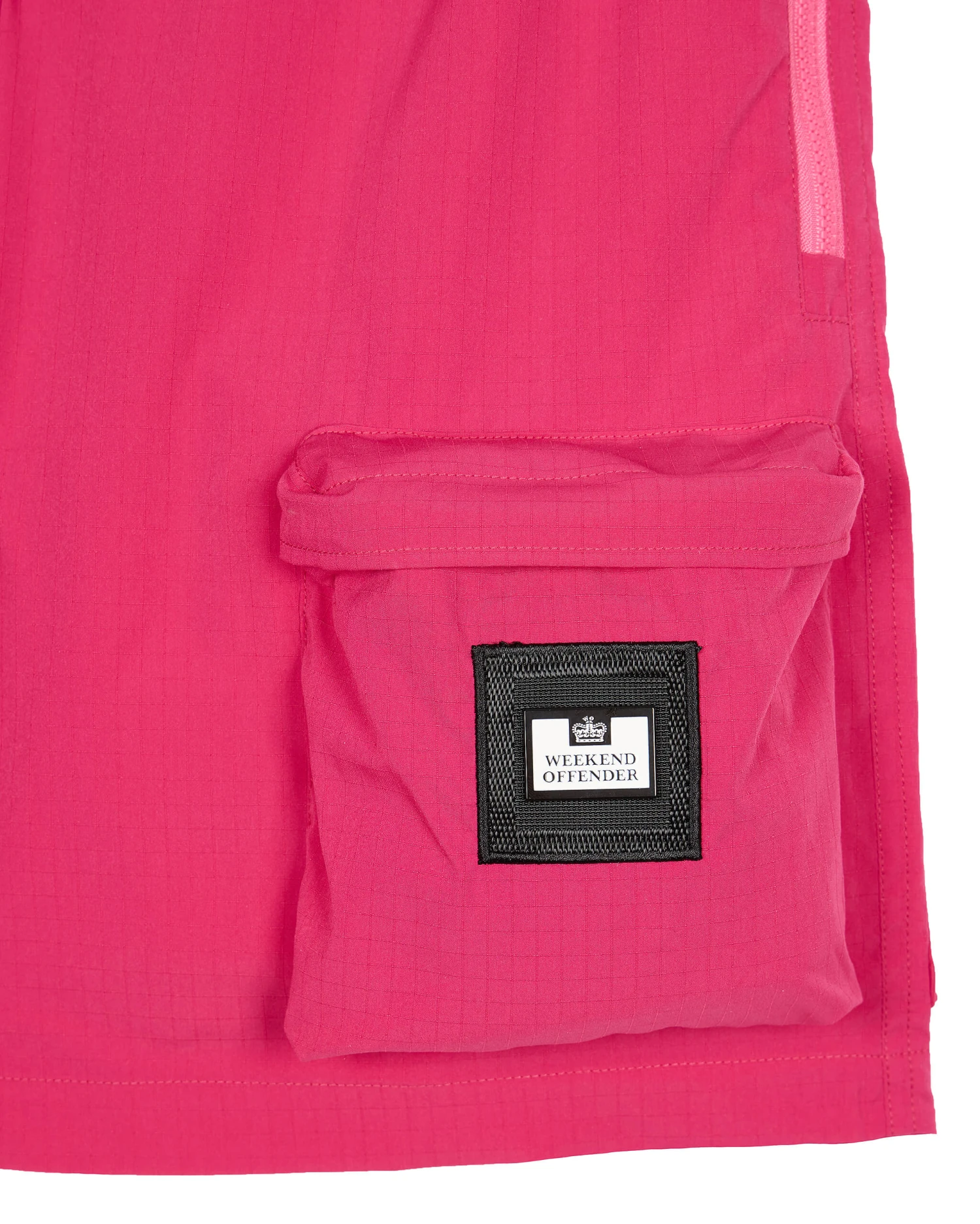 Weekend Offender Sunrise Hills Ripstop Shorts Magenta 5 Weekend Offender Sunrise Hills Ripstop Shorts Magenta - Image 5
