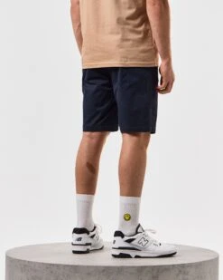 Weekend Offender Ivan Chino Shorts Navy -Weekend Offender STSS23 IVAN NAVY 5451 MODEL