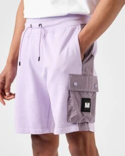 Weekend Offender Pink Sands Jogger Shorts Wisteria -Weekend Offender STSS2306 PINK SANDS WISTERIA 3287WO