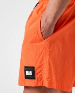 Weekend Offender Stacks Swim Shorts Orange Fizz -Weekend Offender STSS2310 STACKS ORANGE FIZZ 3342WO