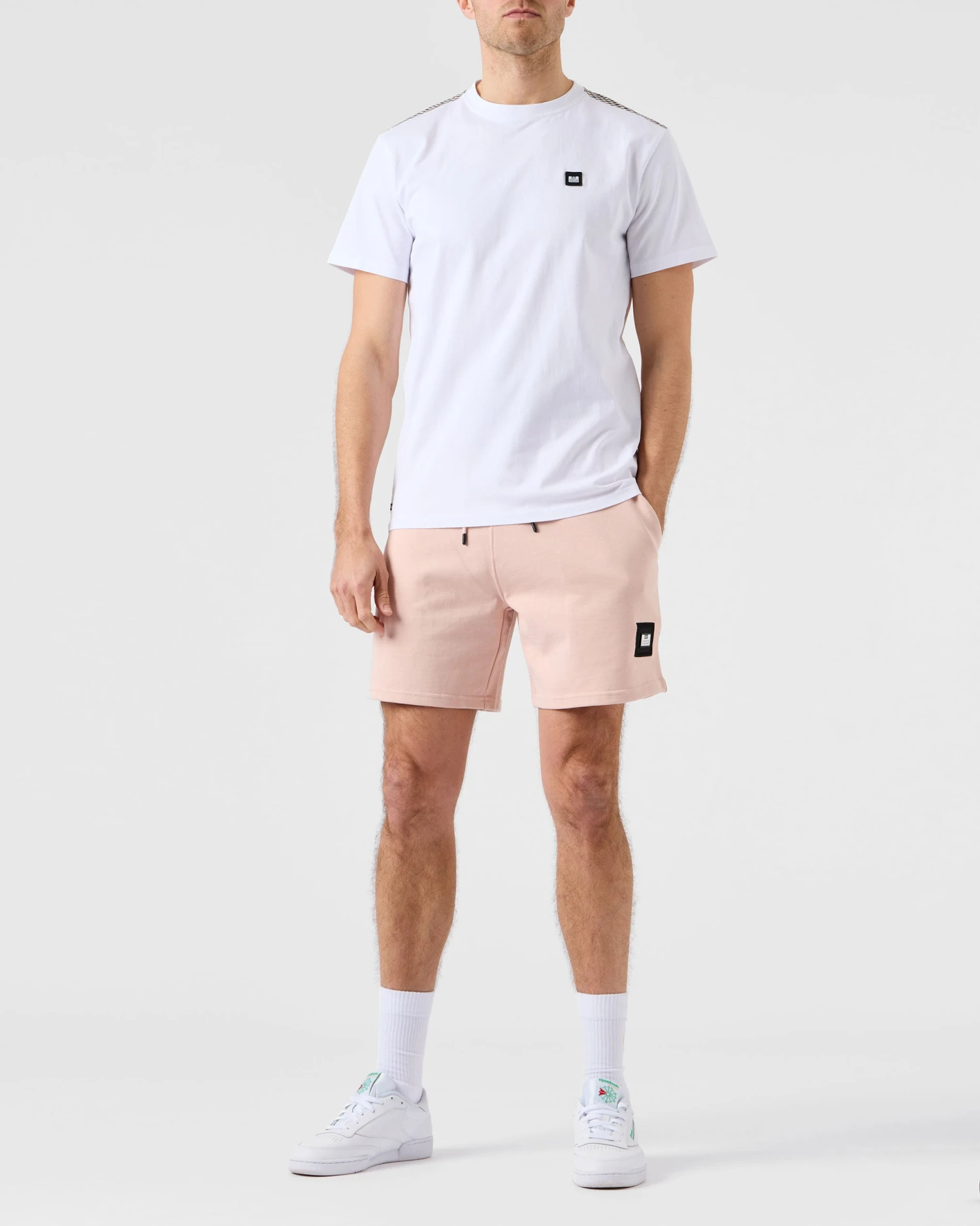 Weekend Offender Marciano Jogger Shorts Rosewater 4 Weekend Offender Marciano Jogger Shorts Rosewater - Image 4