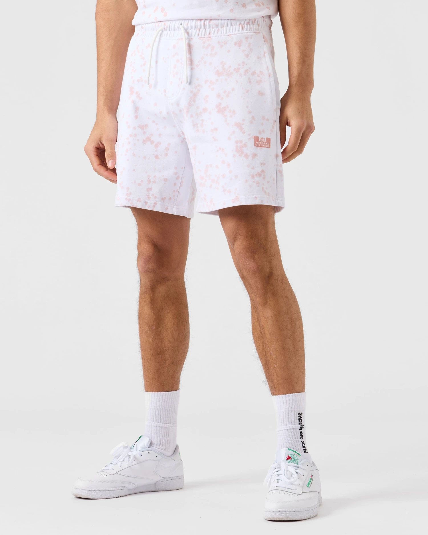 Weekend Offender Granados Tie Dye Shorts Rosewater 2 Weekend Offender Granados Tie Dye Shorts Rosewater - Image 2