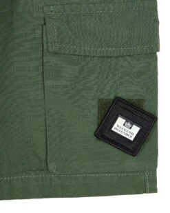 Weekend Offender Faraci Garment Dye Shorts Dark Green -Weekend Offender STSS2319 FARACI DARK GREEN 0281