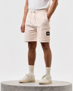 Weekend Offender Hawkins Jogger Shorts Alabaster -Weekend Offender STSS2401 HAWKINS ALABASTER 3909 MODEL