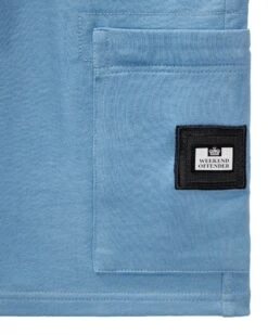 Weekend Offender Hawkins Jogger Shorts Coastal Blue -Weekend Offender STSS2401 HAWKINS COASTAL 9478
