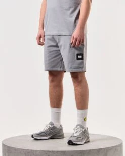 Weekend Offender Hawkins Jogger Shorts Smokey Grey -Weekend Offender STSS2401 HAWKINS SMOKEY 5998 MODEL