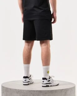 Weekend Offender Mytros Shorts Black/Alabaster -Weekend Offender STSS2402 MYTROS BLACK 5972 MODEL