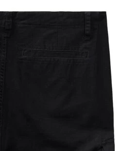Weekend Offender Mascia Cargo Shorts Black -Weekend Offender STSS2404 MASCA BLACK 11116