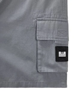 Weekend Offender Mascia Cargo Shorts Smokey Grey -Weekend Offender STSS2404 MASCA SMOKEY 11098