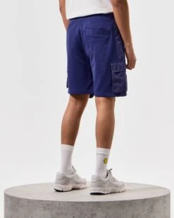 Weekend Offender Pink Sands Jogger Shorts Bright Navy -Weekend Offender STSS2406 PINK SANDS BRIGHT NAVY 4360 MODEL