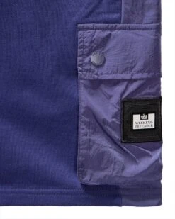 Weekend Offender Pink Sands Jogger Shorts Bright Navy -Weekend Offender STSS2406 PINK SANDS BRIGHT NAVY 9945