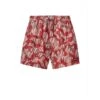 Weekend Offender Kids Anzio Shorts Blaze Red Rain Camo