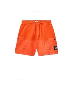 Weekend Offender Kids Azeez Parachute Pocket Shorts Pure Orange