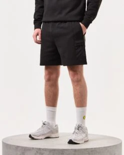 Weekend Offender Caleta Shorts Black -Weekend Offender STSS2422 CALETA BLACK 5936 MODEL