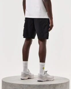 Weekend Offender Scopello Cargo Shorts Black -Weekend Offender STSS2425 SCOPELLO BLACK 6950