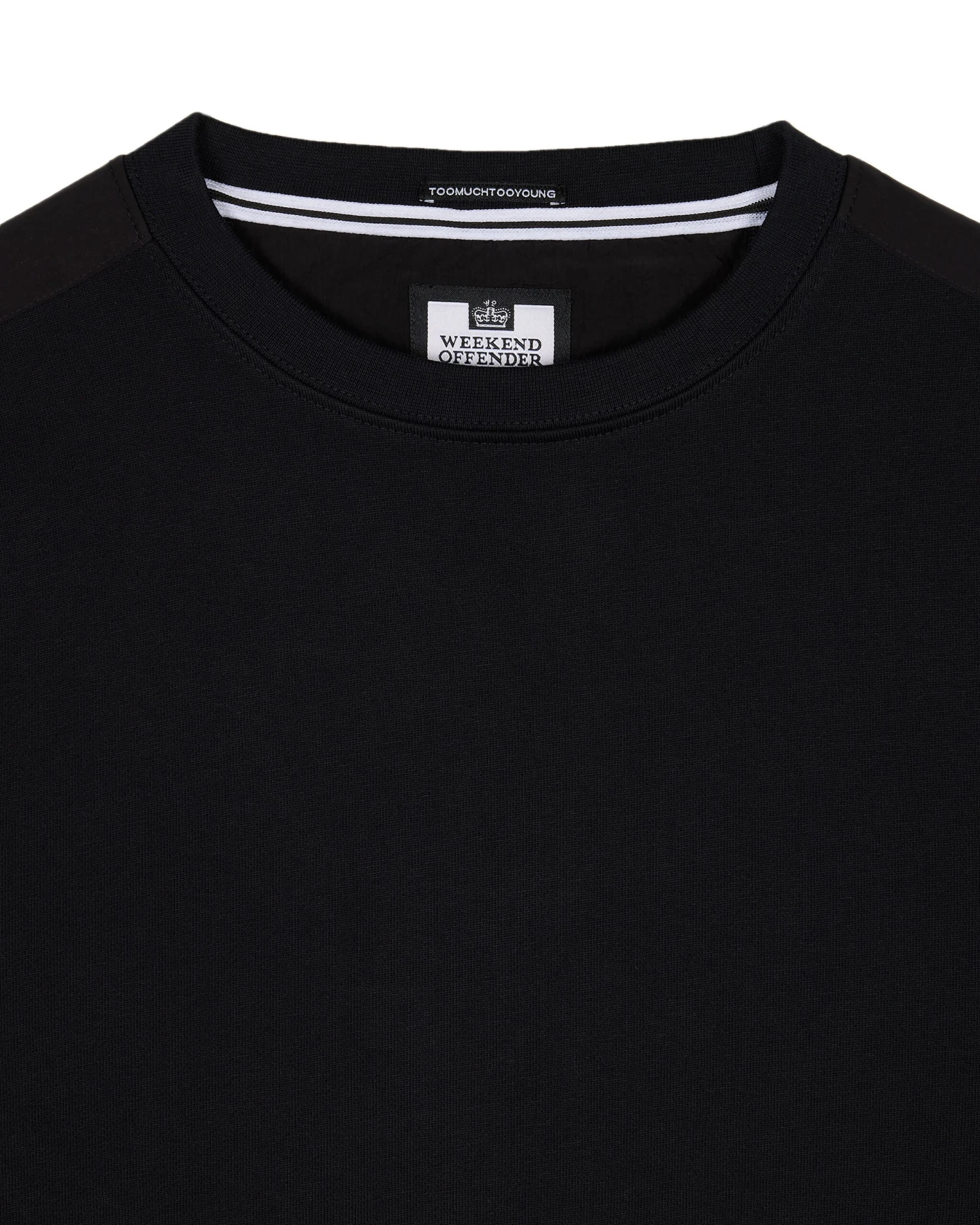 Weekend Offender F Bomb Sweatshirt Black - Plus Size 5 Weekend Offender F Bomb Sweatshirt Black - Plus Size - Image 5