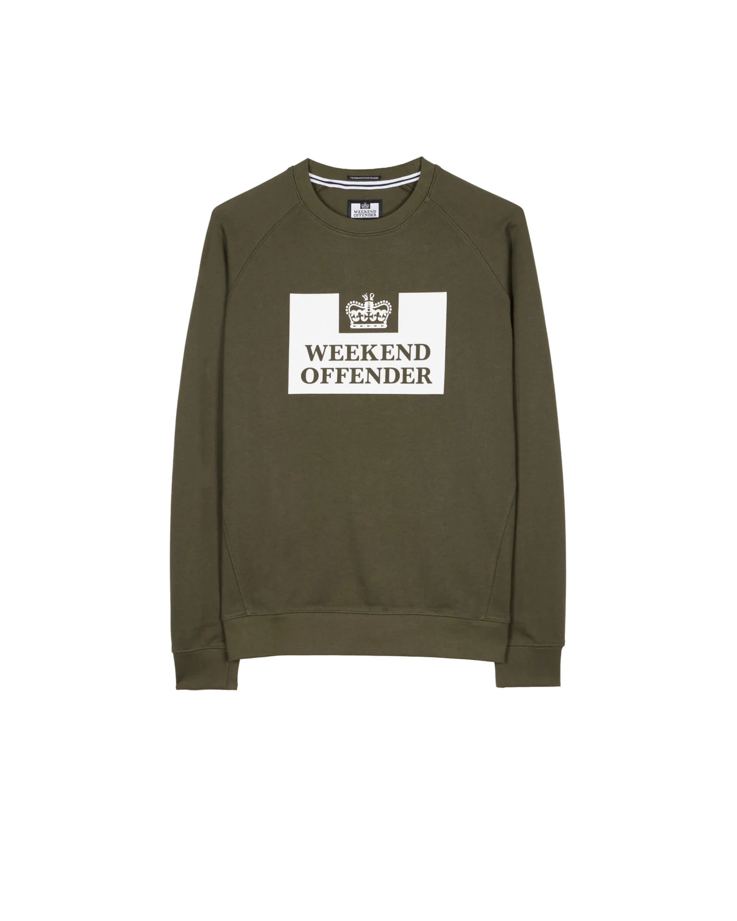 Weekend Offender Kids Penitentiary Classic Sweatshirt Dark Green 1 Weekend Offender Kids Penitentiary Classic Sweatshirt Dark Green