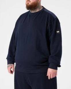 Weekend Offender F Bomb Sweatshirt Navy - Plus Size -Weekend Offender SWAW22 F BOMB NAVY 5370