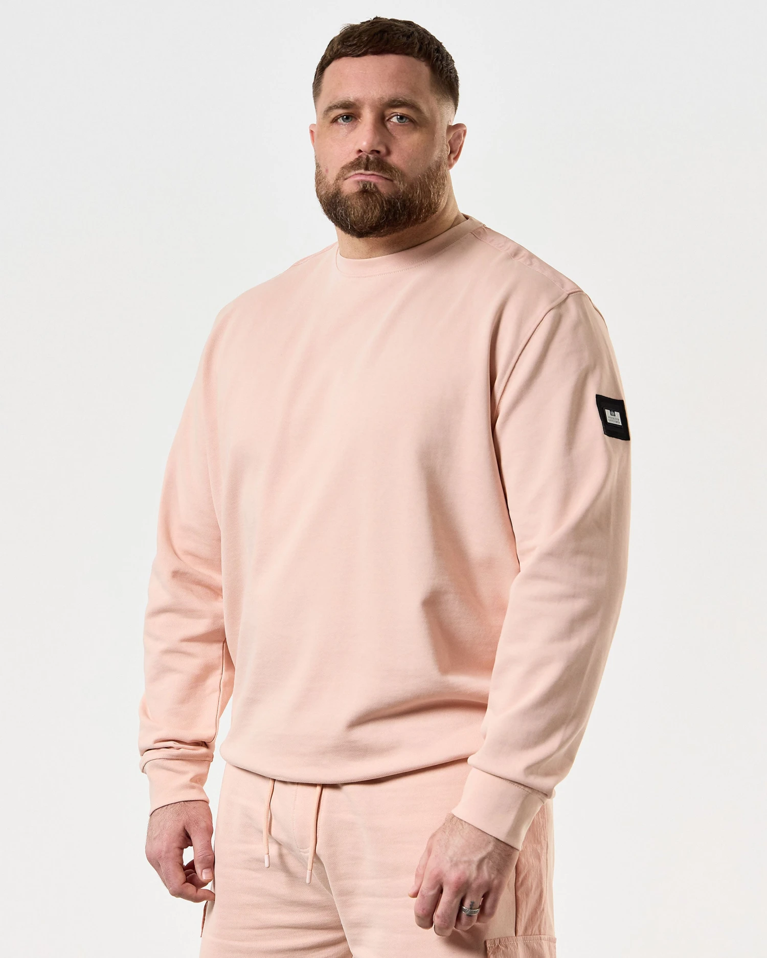 Weekend Offender F Bomb Sweatshirt Nectar Pink - Plus Size 3 Weekend Offender F Bomb Sweatshirt Nectar Pink - Plus Size - Image 3