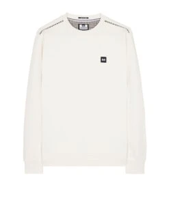 Weekend Offender Vega Sweatshirt Winter White/House Check