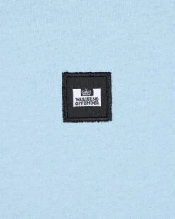 Weekend Offender Matisa Quarter Zip Sweatshirt Winter Sky/Blue House Check -Weekend Offender SWAW23 13 MATISA WINTER SKY BLUE CHECK 2704