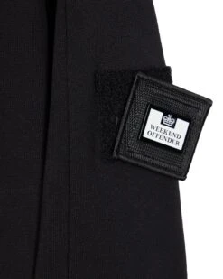Weekend Offender Adiel Mesh Pocket Sweatshirt Black -Weekend Offender SWAW23 16 ADIEL BLACK 0817