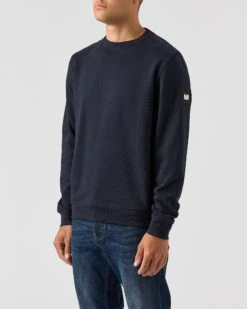 Weekend Offender F Bomb Sweatshirt Navy -Weekend Offender SWAW2302 F BOMB NAVY 0412