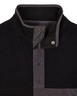 Weekend Offender Cruz Polar Fleece Black/Greystone -Weekend Offender SWAW2306 CRUZ BLACK GREY 3654