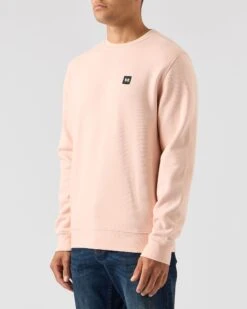 Weekend Offender Ferrer Sweatshirt Peachy -Weekend Offender SWAW2309 FERRER PEACHY 0404