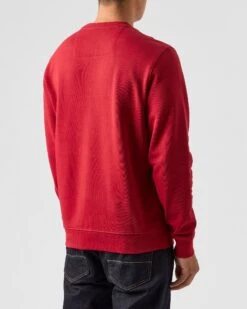 Weekend Offender Ferrer Sweatshirt Scarlet Red -Weekend Offender SWAW2309 FERRER SCARLET 0361