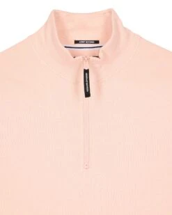 Weekend Offender Kraviz Quarter Zip Sweatshirt Peachy -Weekend Offender SWAW231 KRAVIZ PEACHY 4058