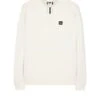 Weekend Offender Faraone Quarter Zip Sweatshirt Winter White