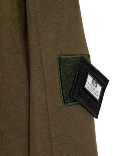 Weekend Offender Adiel Mesh Pocket Sweatshirt Dark Green -Weekend Offender SWAW2316 ADIEL DARK GREEN 4036